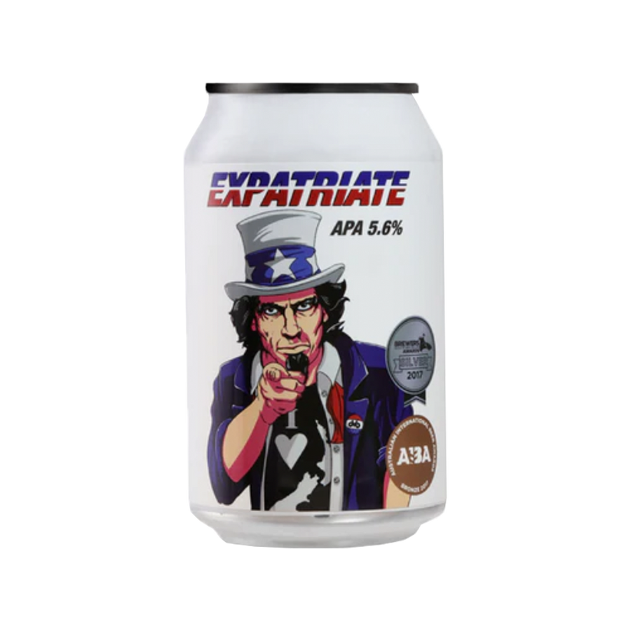 Double Vision Brewing - Expatriate American Pale Ale 5.6% 330ml Can