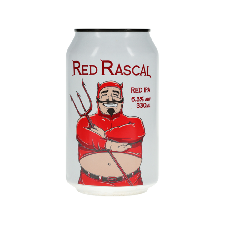 Double Vision Brewing - Red Rascal Red IPA 6.3% 330ml Can