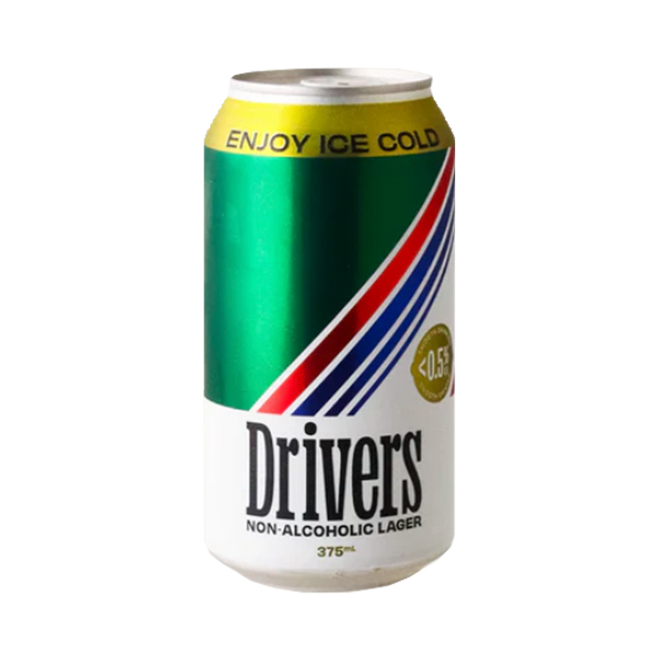 Drivers Beer - Non-Alcoholic Lager <0.5% 375ml Can