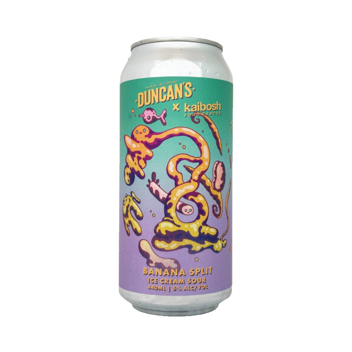 Duncan's Brewing - Banana Split Ice Cream Sour 5% 440ml Can