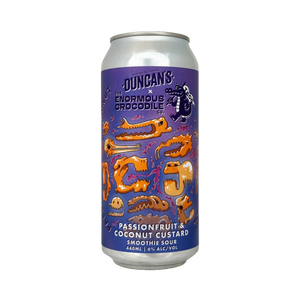 Duncan's Brewing - Passionfruit & Coconut Custard Smoothie Sour 6% 440ml Can