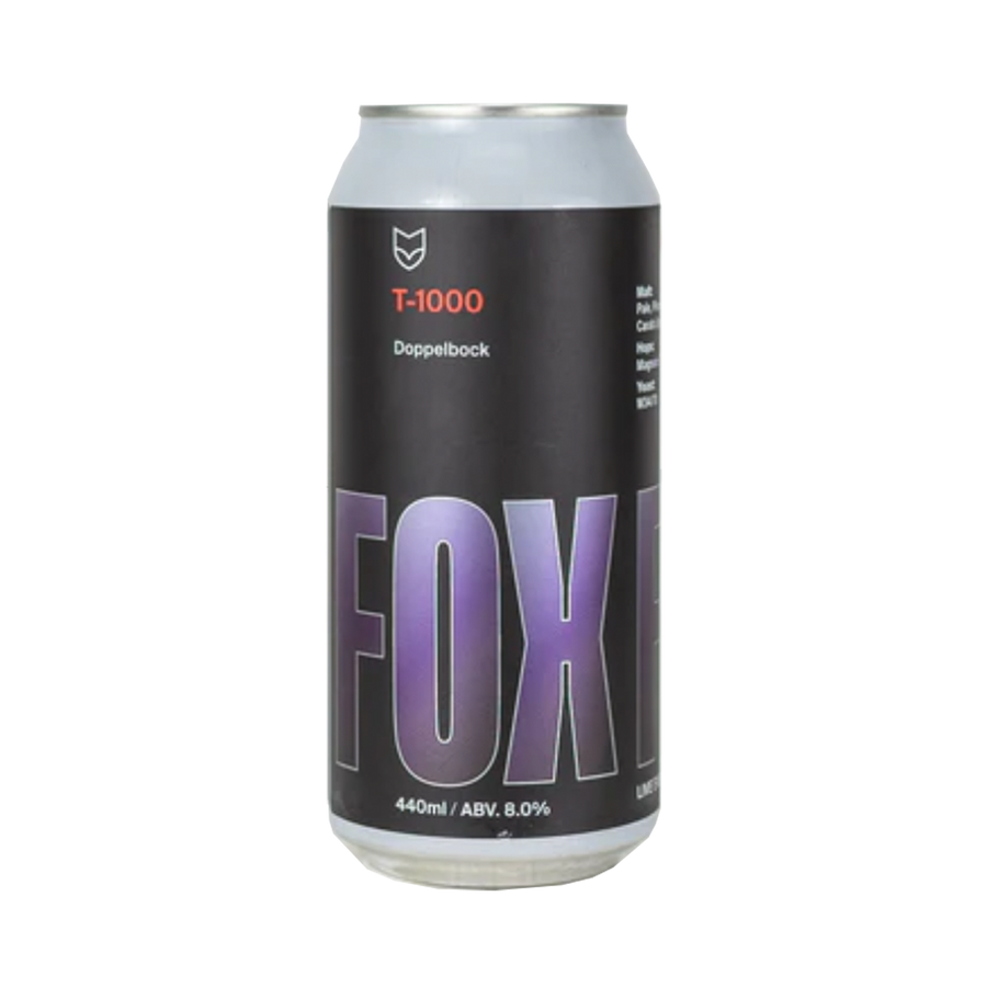 Fox Friday - T-1000 Doppelbock 8% 440ml Can