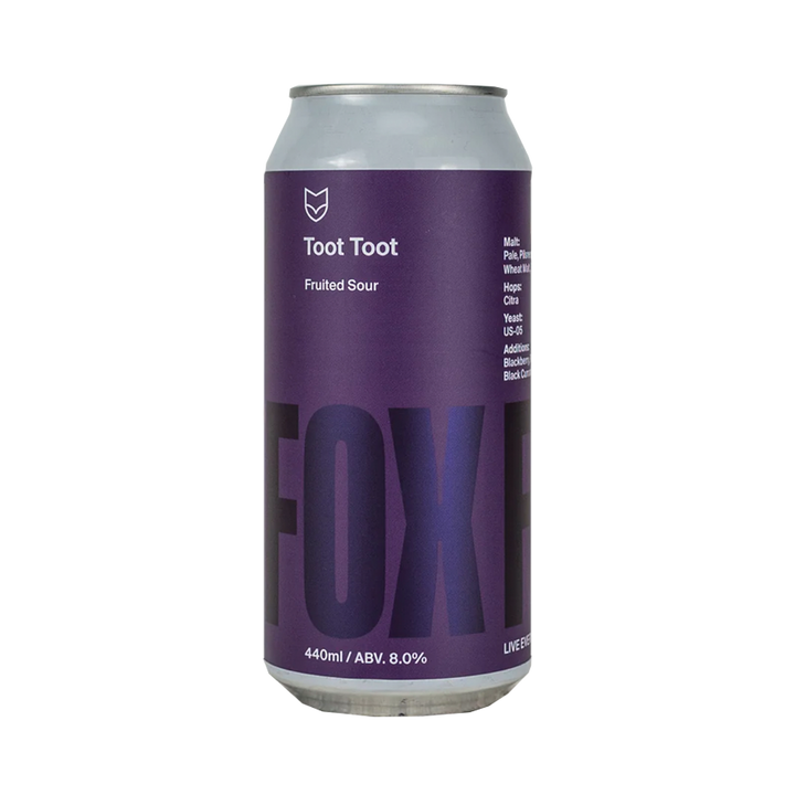Fox Friday - Toot Toot Imperial Fruited Sour 8% 440ml Can