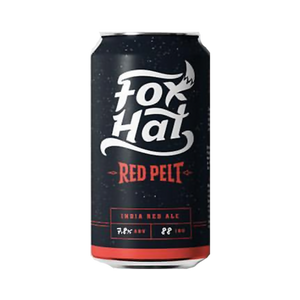 Fox Hat Brewing - Red Pelt India Red Ale 7.8% 375ml Can