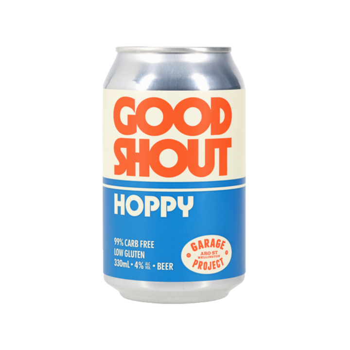 Garage Project - Good Shout Hoppy Carb Free Lager 4% 330ml Can