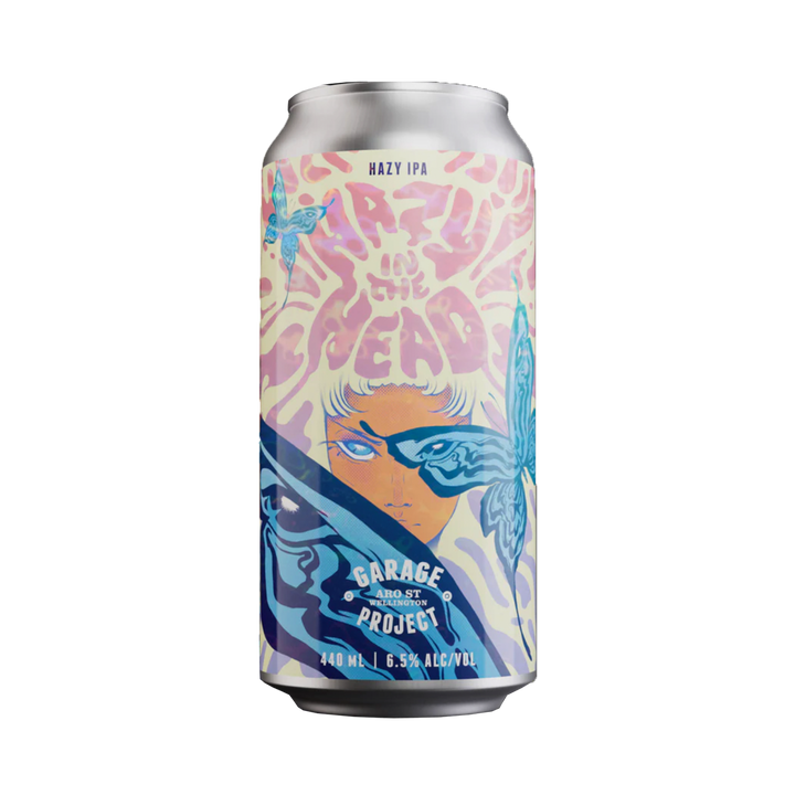 Garage Project - Hazy In The Head Hazy IPA 6.5% 440ml Can