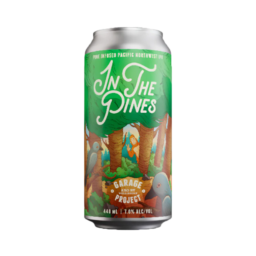 Garage Project - In The Pines Pine Infused Pacific Northwest IPA 7% 440ml Can