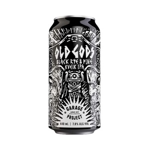 Garage Project - Old Gods Black Rye & Pine Kveik IPA 7.8% 440ml Can