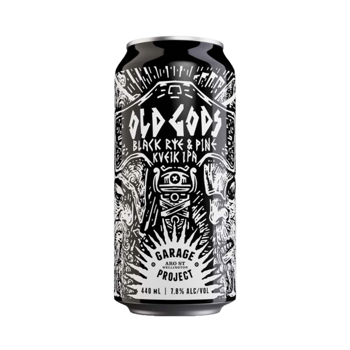 Garage Project - Old Gods Black Rye & Pine Kveik IPA 7.8% 440ml Can