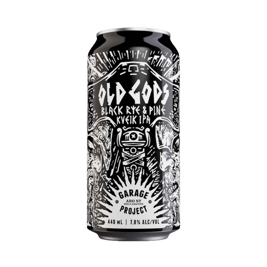 Garage Project - Old Gods Black Rye & Pine Kveik IPA 7.8% 440ml Can