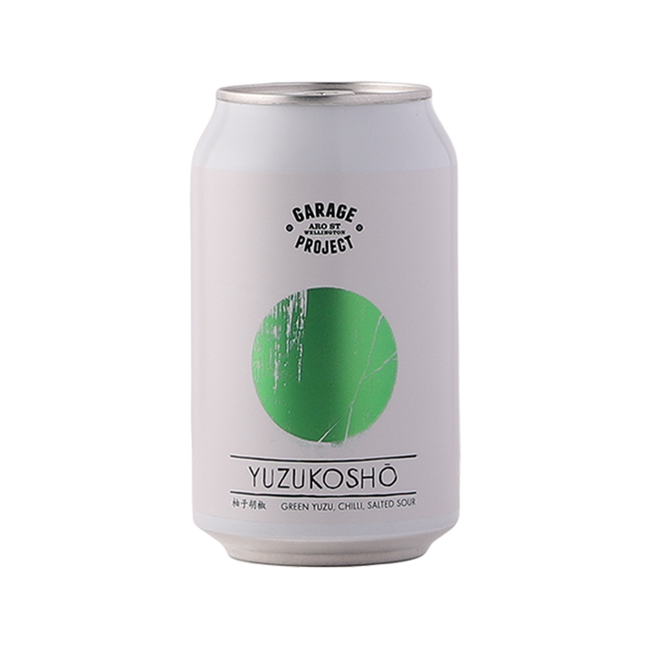 Garage Project - Yuzukosho Grenn Yuzu Chilli Salted Sour 4.3% 330ml Can