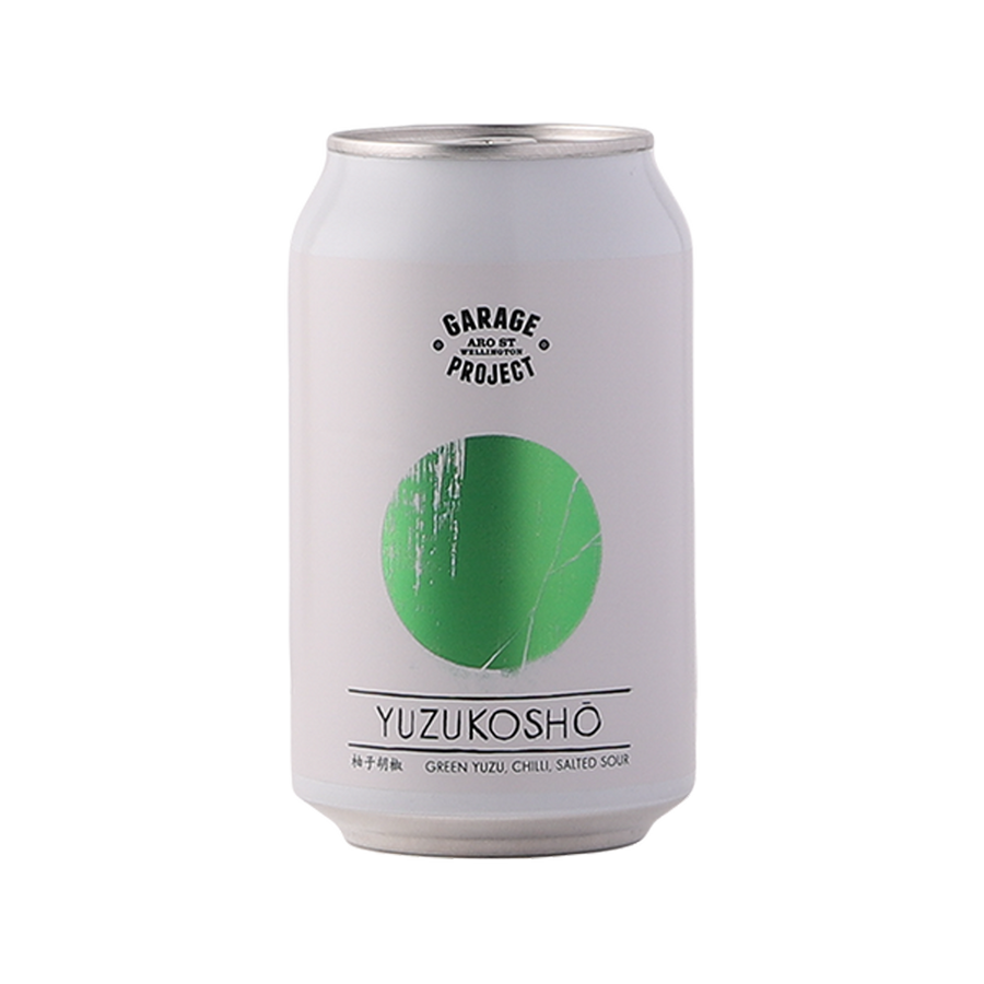 Garage Project - Yuzukosho Grenn Yuzu Chilli Salted Sour 4.3% 330ml Can