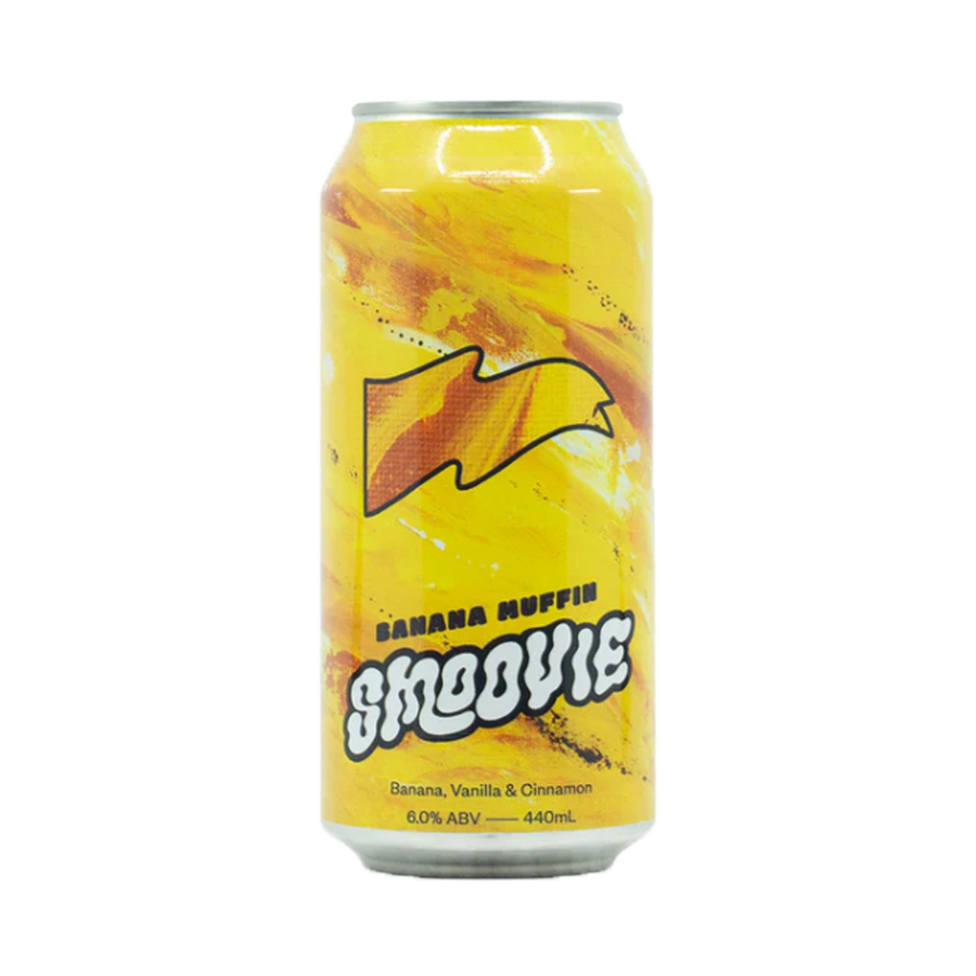Good Land Brewing Co - Banana Muffin Smoovie Banana, Vanilla & Cinnamon Smoothie Sour 6% 440ml Can