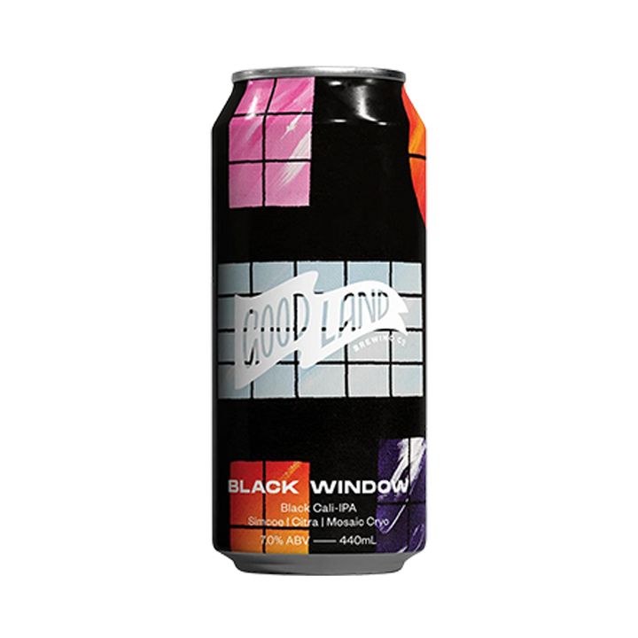 Good Land Brewing Co - Black Window Black Cali IPA 7% 440ml Can