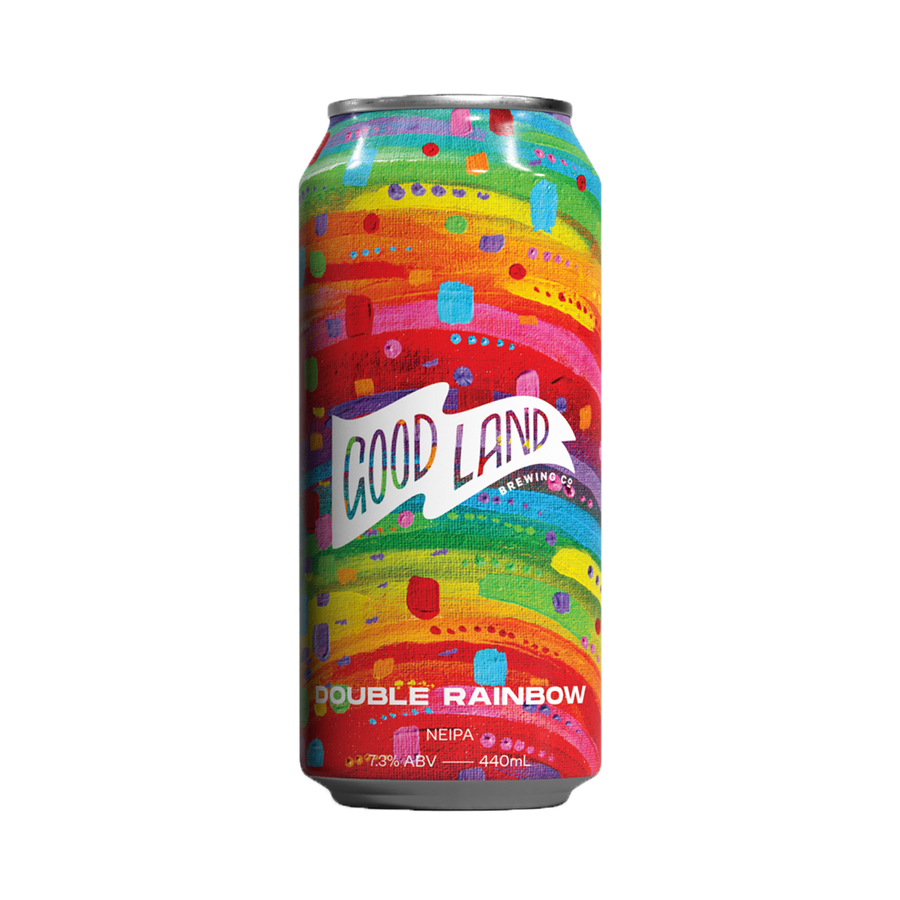 Good Land Brewing Co - Double Rainbow NEIPA 7.3% 440ml Can