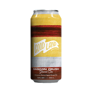 Good Land Brewing Co - Gascon Crush Armagnac Barrel Aged Grape Ale 9.5% 440ml Can