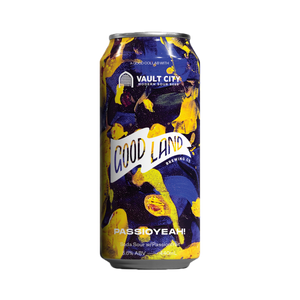 Good Land Brewing Co - Passioyeah! Soda Sour with Passionfruit Sour Ale 5.6% 440ml Can