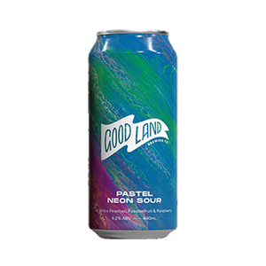 Good Land Brewing Co - Pastel Neon White Peaches, Passionfruit & Raspberry Sour 4.2% 440ml Can