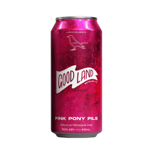 Good Land Brewing Co - Pink Pony Pils Pilsner 4.6% 440ml Can
