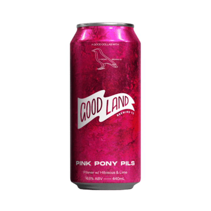 Good Land Brewing Co - Pink Pony Pils Pilsner 4.6% 440ml Can