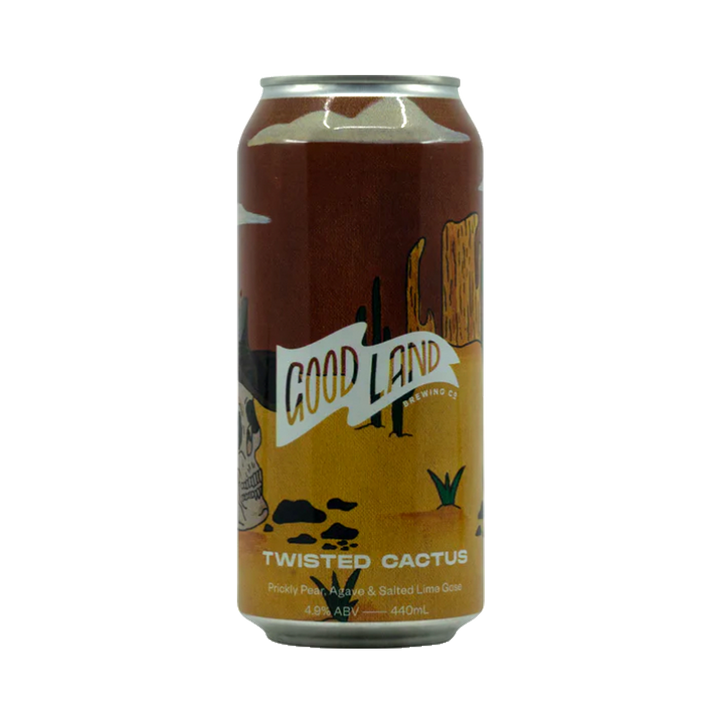 Good Land Brewing Co - Twisted Cactus Prickly Pear, Agave & Salted Lime Gose 4.9% 440ml Can