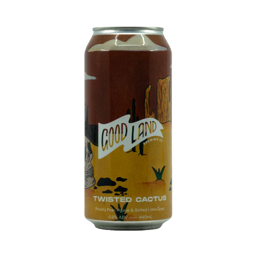 Good Land Brewing Co - Twisted Cactus Prickly Pear, Agave & Salted Lime Gose 4.9% 440ml Can