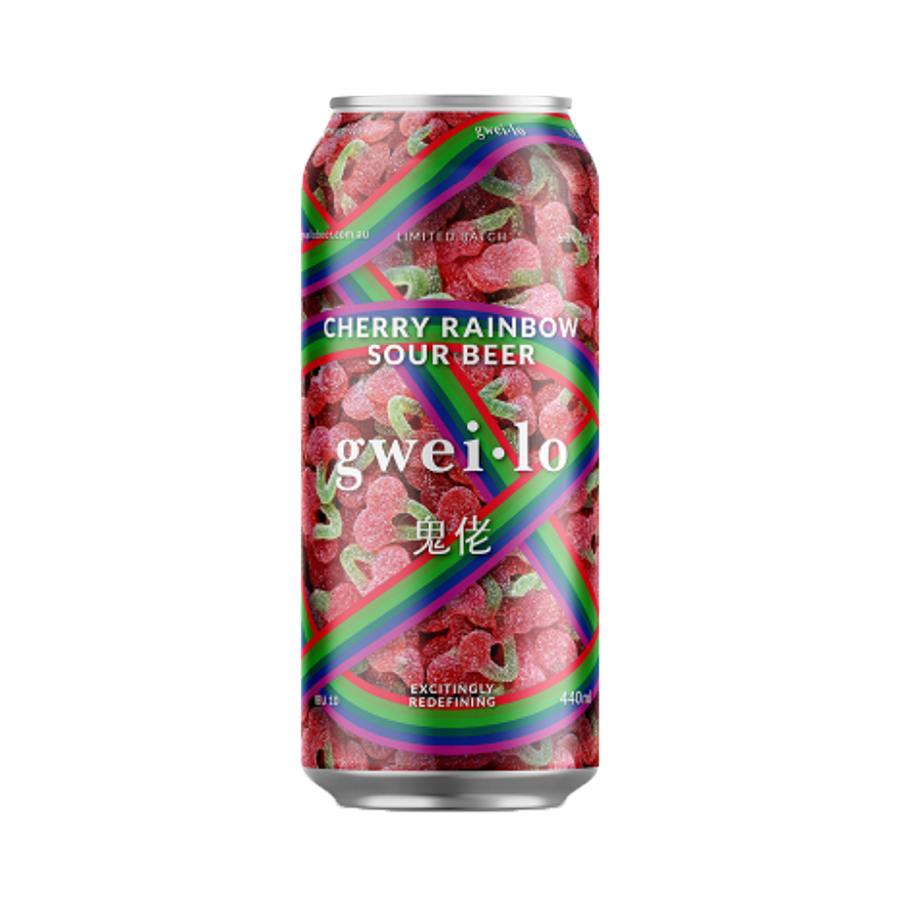 Gwei.Lo Brewery - Cherry Rainbow Sour Beer 6% 440ml Can