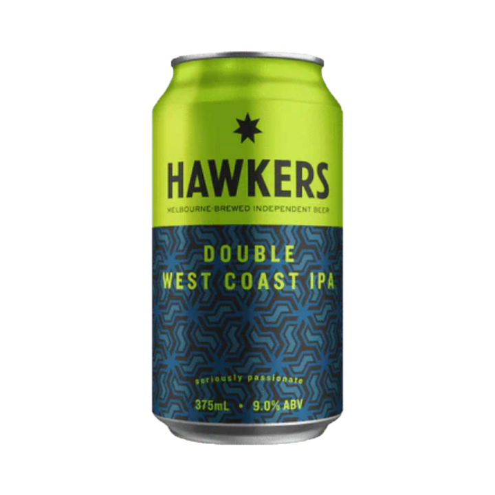 Hawkers - Double West Coast IPA 9% 375ml Can
