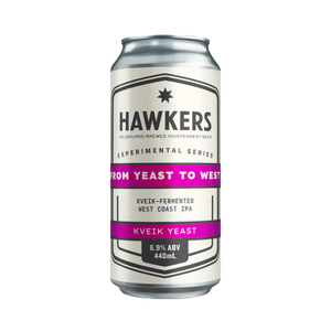 Hawkers - From Yeast to West Kviek West Coast IPA 6.9% 440ml Can