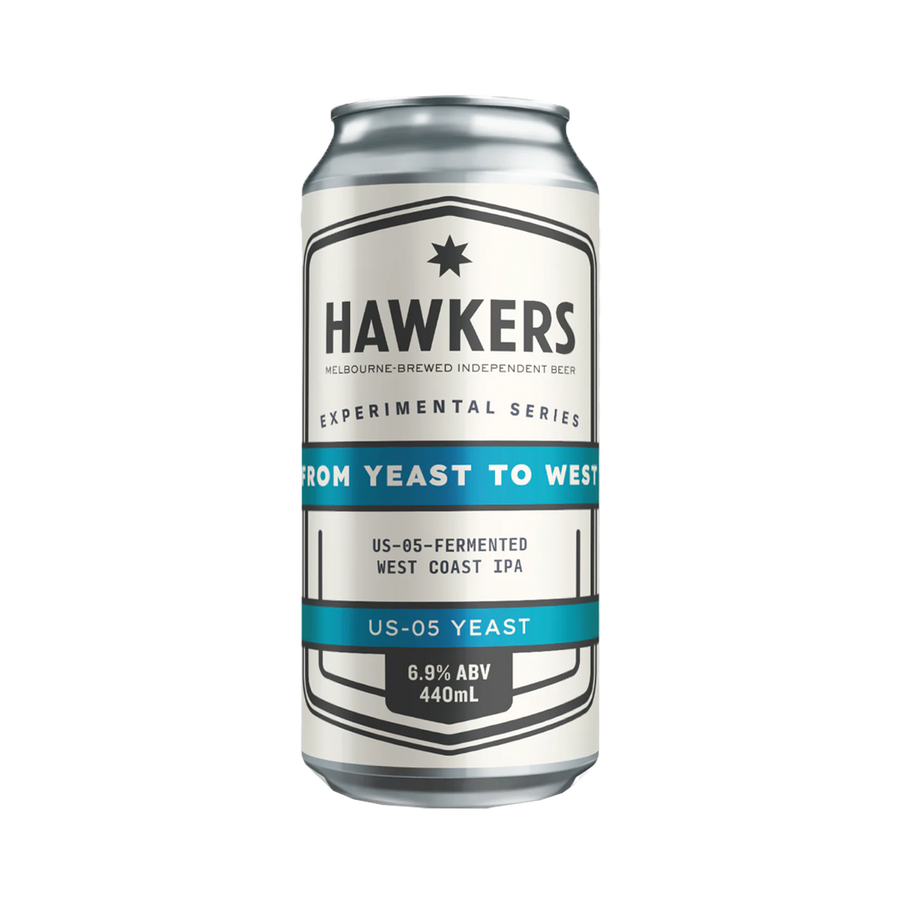 Hawkers - From Yeast to West US-05 West Coast IPA 6.9% 440ml Can