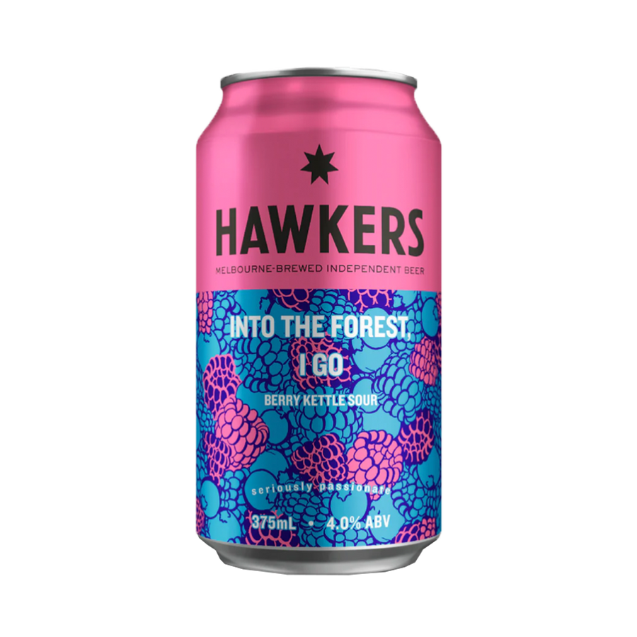 Hawkers - Into The Forest I Go Berry Sour 4% 375ml Can