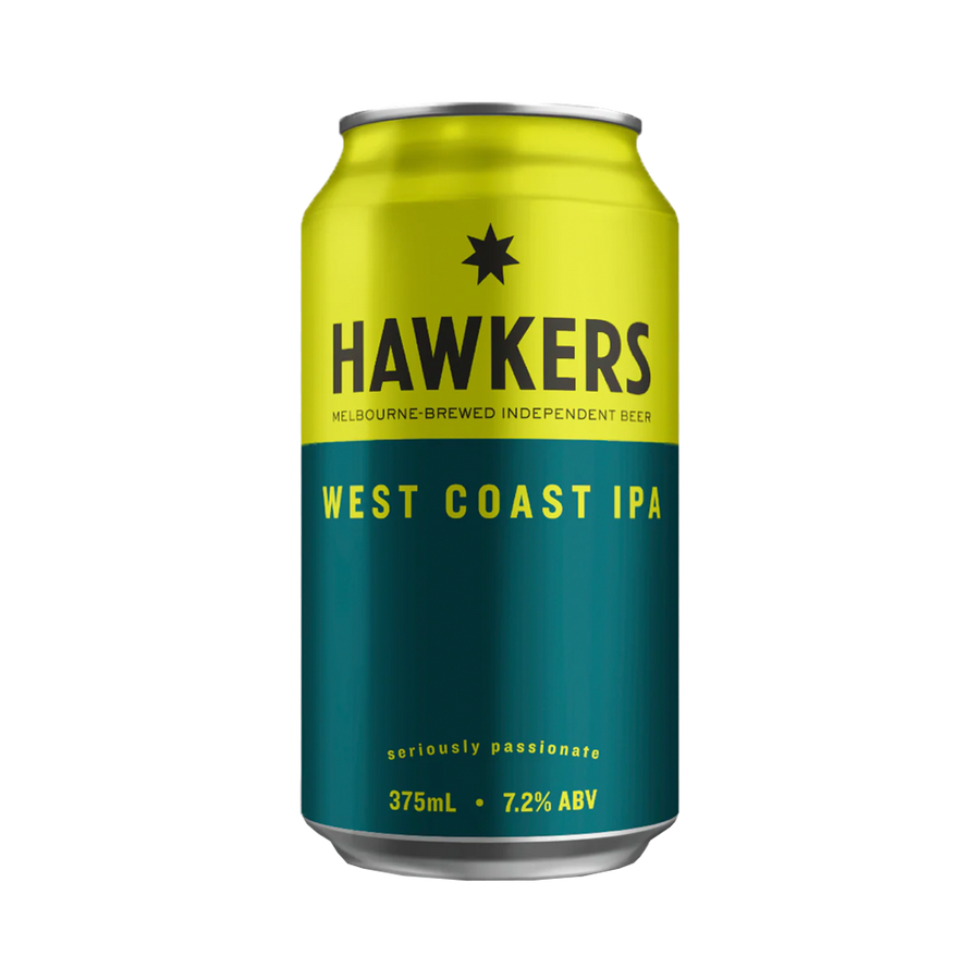 Hawkers - West Coast IPA 7.2%  375ml Can