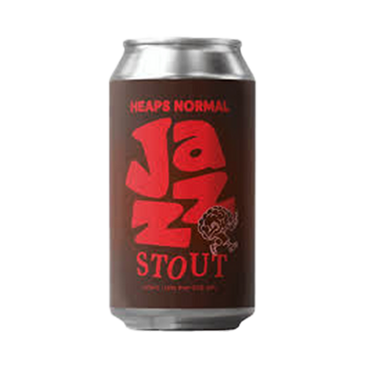 Heaps Normal - Jazz Stout <0.5% 375ml Can