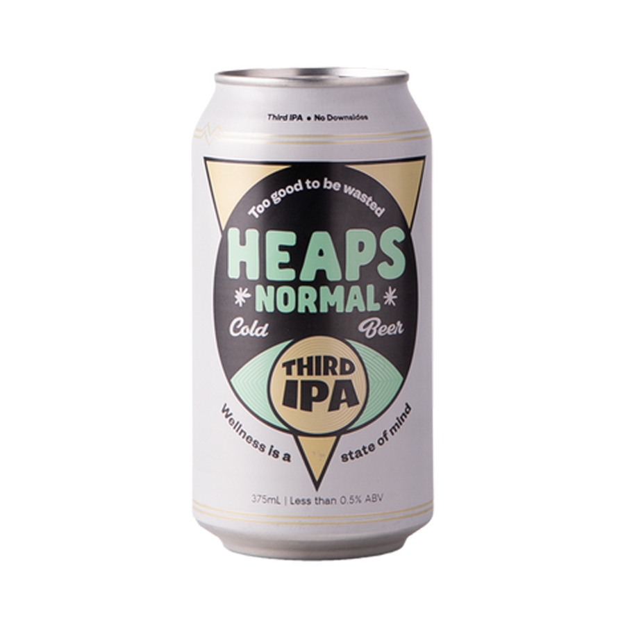 Heaps Brewing - Third IPA <0.5% 375ml Can