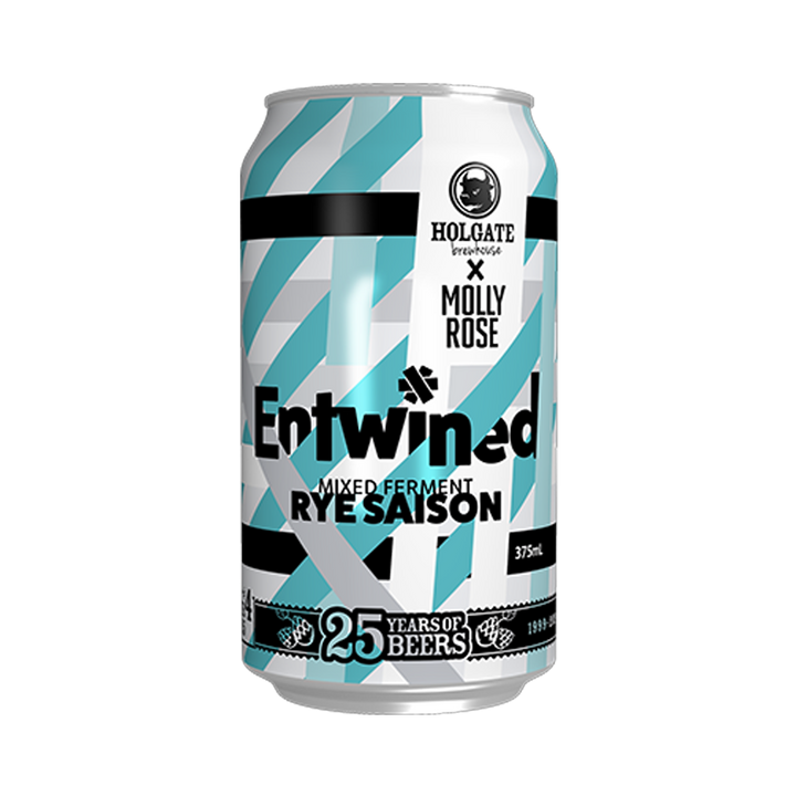 Holgate Brewhouse - Entwined Mixed Ferment Rye Saison 5.1% 375ml Can