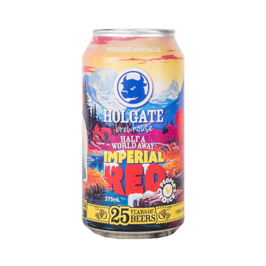 Holgate Brewhouse - Half A World Away Imperial Red Ale 9% 375ml Can