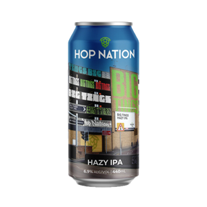 Hop Nation Brewing Co - Big Tings Hazy IPA 6.9% 440ml Can