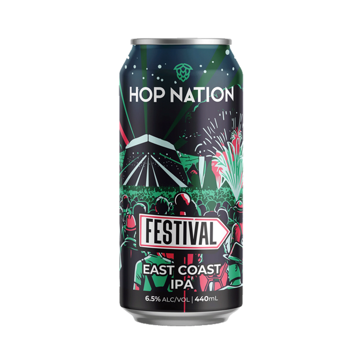 Hop Nation Brewing Co - Festival East Coast IPA 6.5% 440ml Can