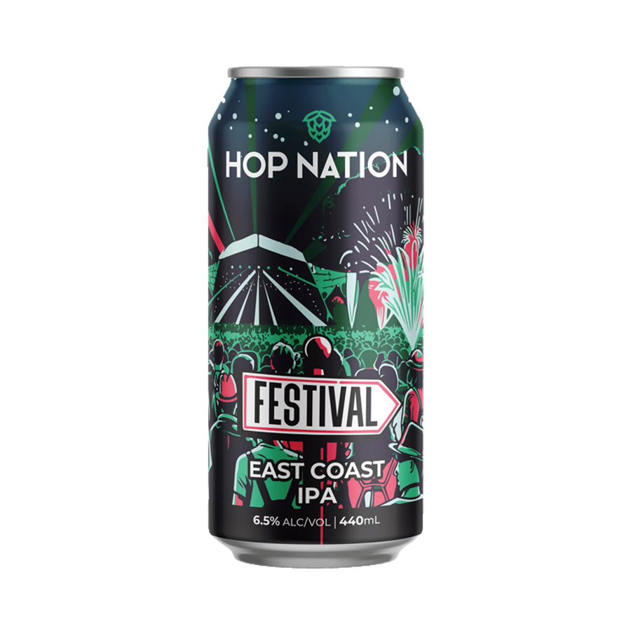 Hop Nation Brewing Co - Festival East Coast IPA 6.5% 440ml Can