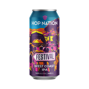 Hop Nation Brewing Co - Festival West Coast IPA 6.5% 440ml Can