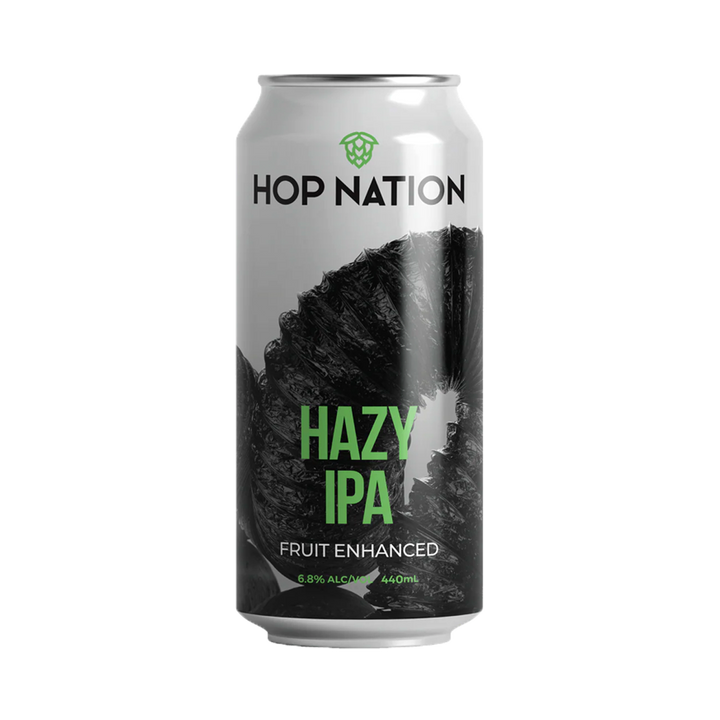 Hop Nation Brewing Co - Hazy IPA Fruit Enhanced 6.8% 440ml Can