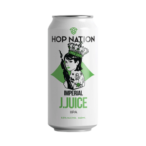 Hop Nation Brewing Co - Imperial J. Juice Double IPA 8.5% 440ml Can