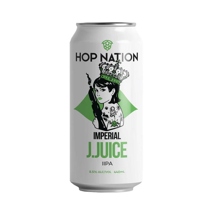 Hop Nation Brewing Co - Imperial J. Juice Double IPA 8.5% 440ml Can