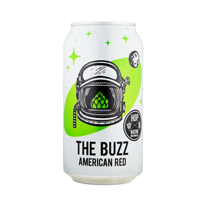 Hop Nation Brewing Co - The Buzz American Red Ale 6% 355ml Can