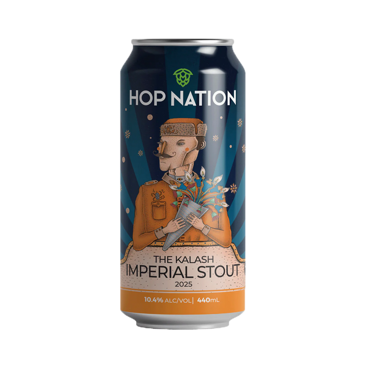 Hop Nation Brewing Co - The Kalash Imperial Stout 2025 10.4% 440ml Can