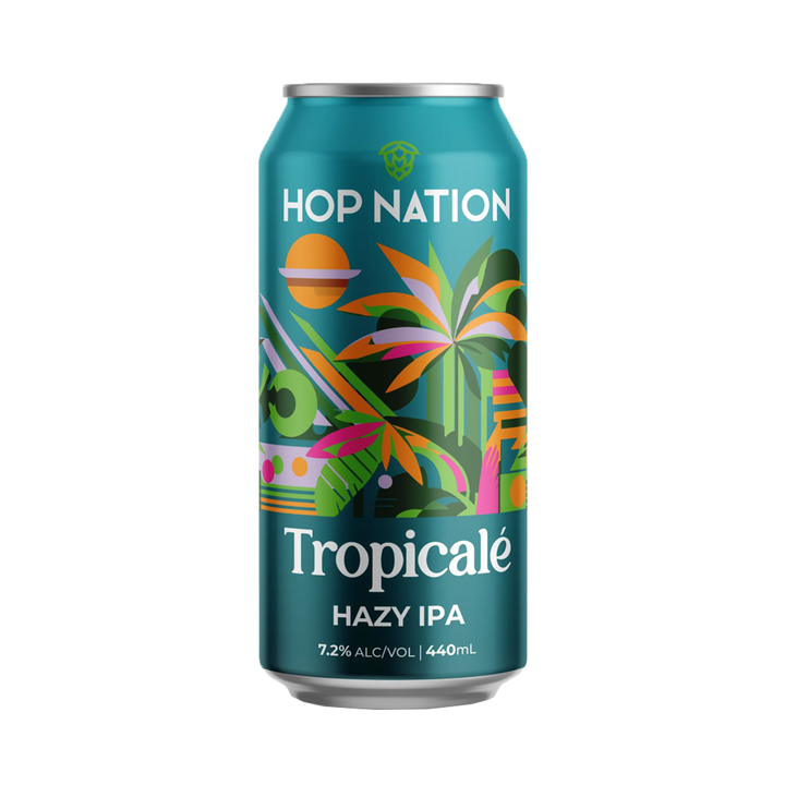 Hop Nation Brewing Co - Tropicale Hazy IPA 7.2% 440ml Can