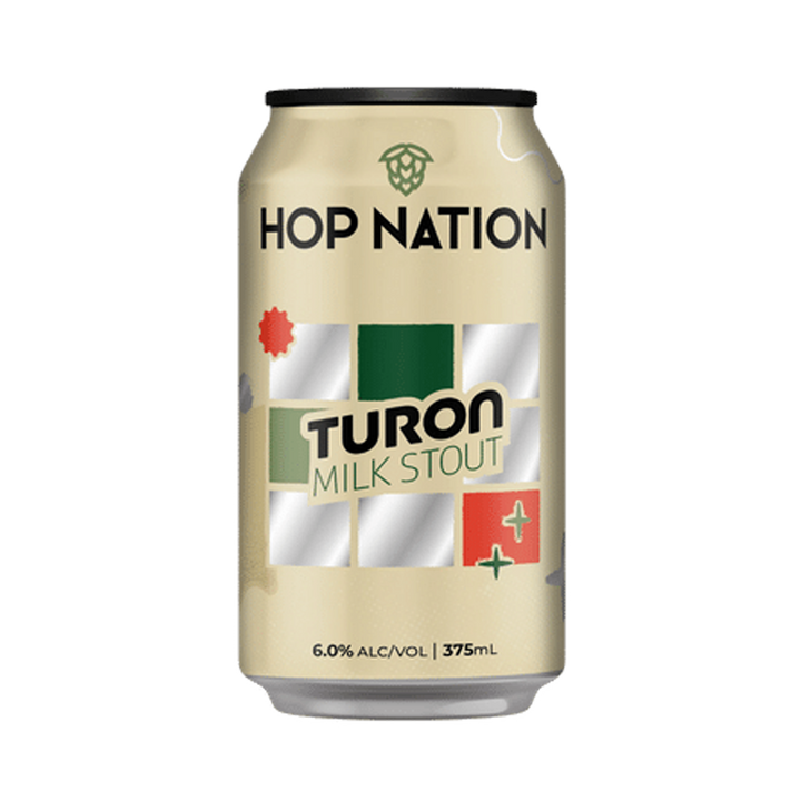 Hop Nation Brewing Co - Turon Milk Stout 6% 375ml Can