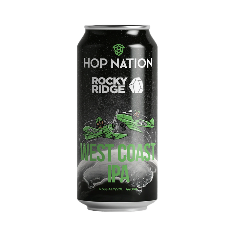 Hop Nation Brewing Co - West Coast IPA 6.5% 440ml Can