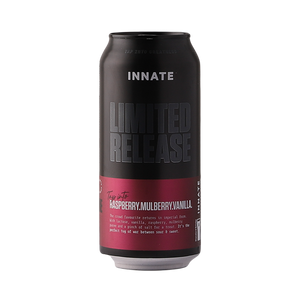 Innate Brewers - Imperial Raspberry & Mulberry Smoothie Sour 7.5%  440ml Can