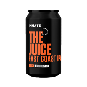 Innate Brewers - The Juice East Coast IPA  6.2% 375ml Can
